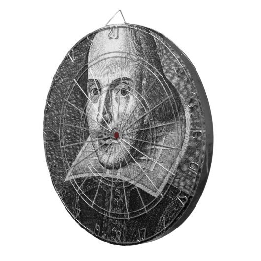 Jeu De Fléchettes William Shakespeare (Devant droit)