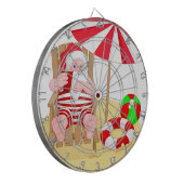 Jeu De Fléchettes xmas beach santa claus (Devant gauche)