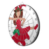 Jeu De Fléchettes xmas flamenco danseur émoji (Devant droit)