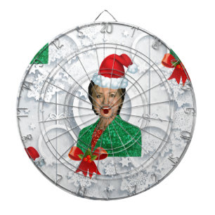 Jeu De Fléchettes xmas Hillary clinton