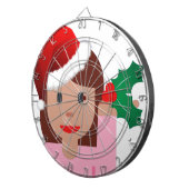 Jeu De Fléchettes xmas information fille émoji (Devant droit)