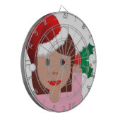 Jeu De Fléchettes xmas information fille émoji (Devant gauche)