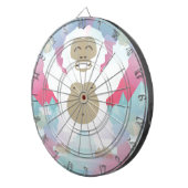 Jeu De Fléchettes yeti rose (Devant droit)