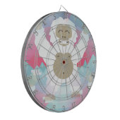 Jeu De Fléchettes yeti rose (Devant gauche)