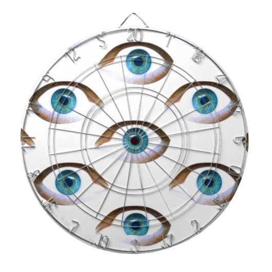 Jeu De Fléchettes yeux bleus (Devant)
