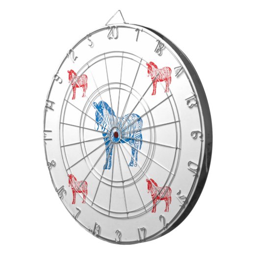 Jeu De Fléchettes Zèbre (Devant droit)