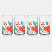 Jeu de fleurs de 4, 16oz, 470ml (Recto)