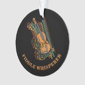 Jeu de fouet Vintage pour violon personnalisé (devant)