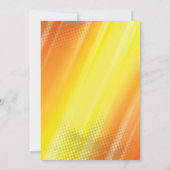 Jeu de guerre Dart Invitation anniversaire. jeu d' (Dos)