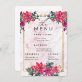Jeu de mariages : Menu (Devant / Derrière)