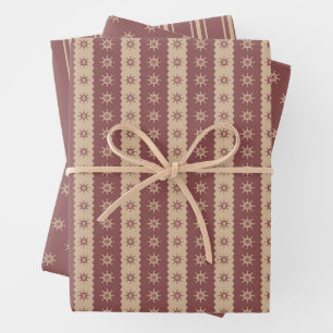 Jeu de papier de recouvrement de bandes décorative