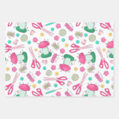 Jeu de papier d'emballage de temps de couture (Devant)