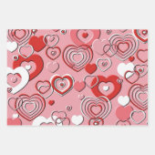 Jeu de papier d'emballage - Valentines Collection  (Devant)