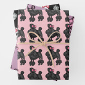 Jeu de papier d'enrobage de canicules français (En situation)