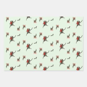 Jeu de papier d'enrobage Krampus 1