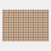 Jeu de papier d'enveloppement à plat d'été (Devant)