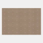 Jeu de papier d'enveloppement Brown et Rose Gold H (Devant 2)