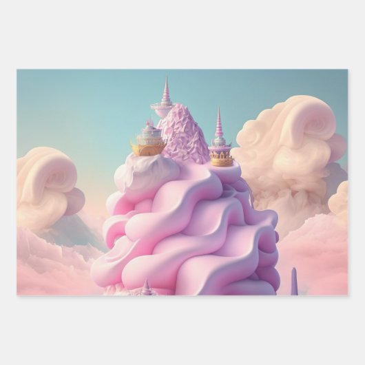 Jeu de papier d'enveloppement de bonbon de coton m (Devant)