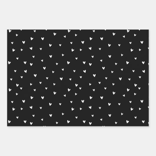 Jeu de papier d'enveloppement de la Saint-Valentin (Devant)