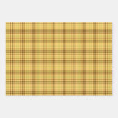 Jeu de papier d'enveloppement de peigne jaune d'ab (Devant 2)