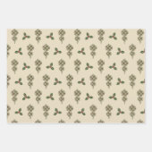 Jeu de papier d'enveloppement de surface de Noël (Devant 2)