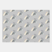 Jeu de papier d'enveloppement de Yule solstice d'h (Devant 3)