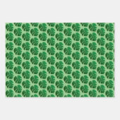 Jeu de papier d'habillage de design Feuille Jungle (Devant 2)