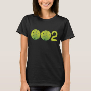 Jeu de pickleball 0-0-2 T-shirt