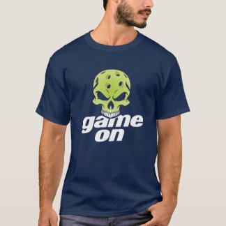 Jeu de Pickleball sur le T-shirt