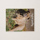 Jeu de puzzle de taureau anglais (Horizontal)