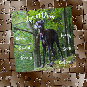 Jeu de puzzle de traits de chien Grand Danois
