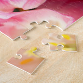 Jeu de puzzle Fleurs de tulipes roses (Côté)