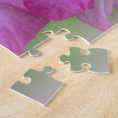 Jeu de Puzzle Fleurs Roses (Côté)