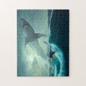 Jeu de puzzle Scène de surfer (Vertical)