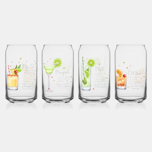 Jeu de recettes de cocktail 2 (Recto)