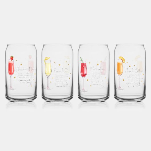 Jeu de recettes de cocktail 4 (Dos)