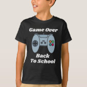 Jeu De Retour À L'École Fun T-Shirt (Devant)