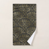 JEU DE SERVIETTES À MODÈLE BRONZE LUXUEUX (Serviette à main)