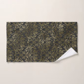 JEU DE SERVIETTES À MODÈLE BRONZE LUXUEUX (Serviette à main)