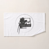 Jeu de serviettes avec des chariots élévateurs (Serviette à main)