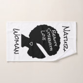 JEU DE SERVIETTES DE BAIN DE LA REINE DE COMMERCE (Serviette à main)