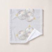 Jeu de serviettes de bain de Noël (Gant de toilette)