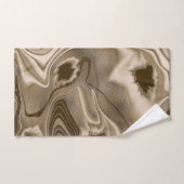 JEU DE SERVIETTES DE BAIN ÉLÉGANCE DE RAYONNEMENT  (Serviette à main)