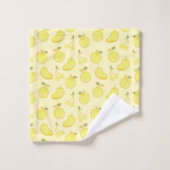JEU DE SERVIETTES DE BAIN EN FRUITS DE LÉMON (Gant de toilette)
