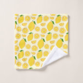 JEU DE SERVIETTES DE BAIN MOTIF DE FRUITS FRAIS DE (Gant de toilette)