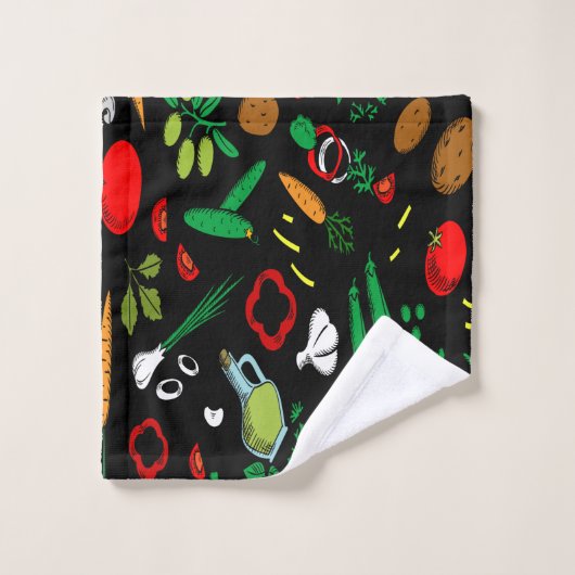 Jeu de serviettes de bain multilingue (Gant de toilette)