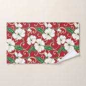 JEU DE SERVIETTES DE BAIN POLYNÉSIENNE RÊVE (NOËL) (Serviette à main)