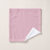 Jeu de serviettes de bain rose moderne (Gant de toilette)