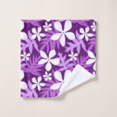 JEU DE SERVIETTES DE BAIN TIARE (PURPLE) (Gant de toilette)