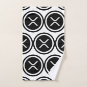 Jeu de serviettes de bain XRP Logo (Serviette à main)